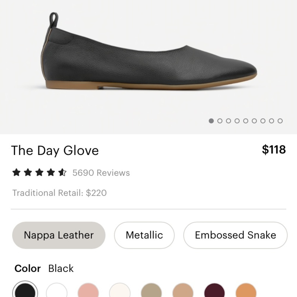 Everlane Day Glove - never worn!